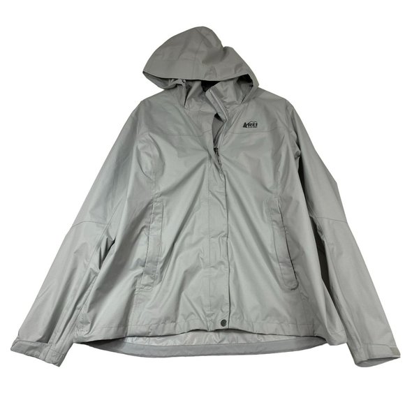 REI Jackets & Coats Rei Coop Rainier Rain Jacket Size 2x Gray